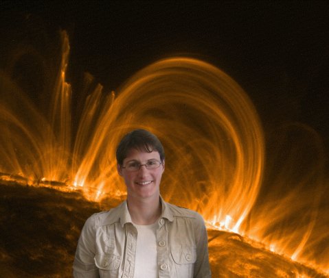 Clare Parnell and some coronal loops (Eric Priest)